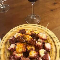 Pulpo! So good!