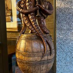 Bagpipe playing octopus