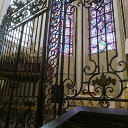 Unsere Kerze vor dem Altar für die Ungläubigen