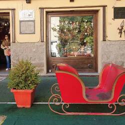 Weihnachtsdeko in Camigliatello