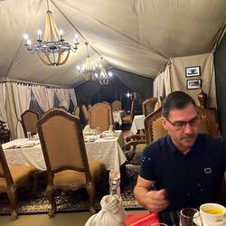 Dinner for Two.. wir sind die einzigen Gäste..