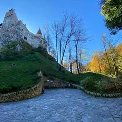 The north face cops the bad weather but here is the exit for the underground tunnel.