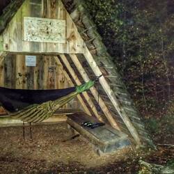 Schlafplatz am Abend (Tag 148)