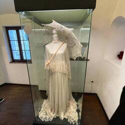 Princess Maria's silk gown