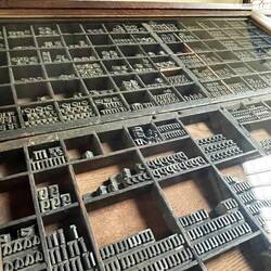 Fonts used for printing