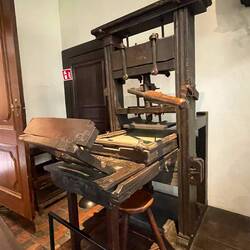 Oldest surviving printing press in the world