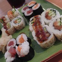 Il sushi era molto buono