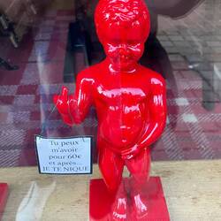 I had to include a photo of Manneken Pis - this one has attitude!
