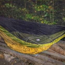 Schlafplatz am Abend (Tag 150)