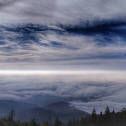 Aussicht vom Blauen (1165 M. Über N.n)