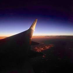 Landeanflug auf Rom!😊