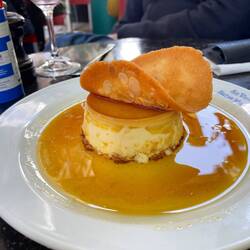 Creme Caramel for dessert - to share