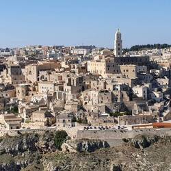 Blick auf Matera