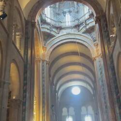 The swinging of the botafumeiro