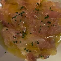 Sea Bream tartare with orange