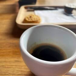 Lovely ristretto to complete the meal