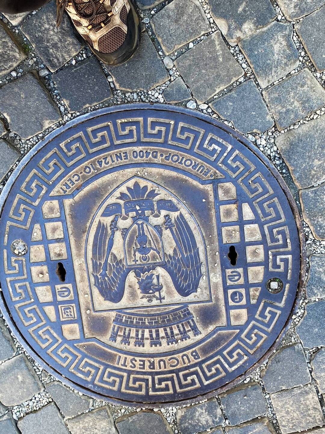 Crest on the roadway