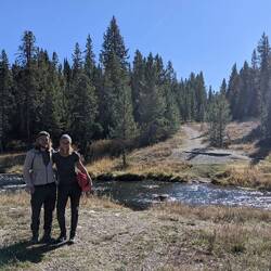 Der Fluss den wir überquert haben
