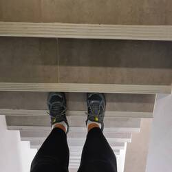 Mein Fuß passt nicht drauf