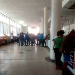 Bei einer der vielen DHL Stellen