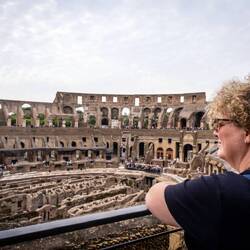 Julius Caesar in seinem Domizil.