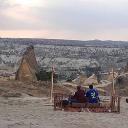 "The romantic Sunset dinner"