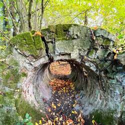 The chimney was hundreds of years old