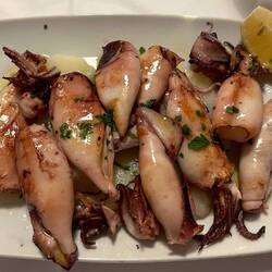 Grilled squid! So good.