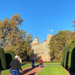 The fortress from the park.