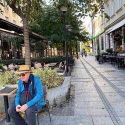 Pedestrian side-street