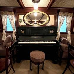 Ladies Lounge des DS Finnmarken von 1912