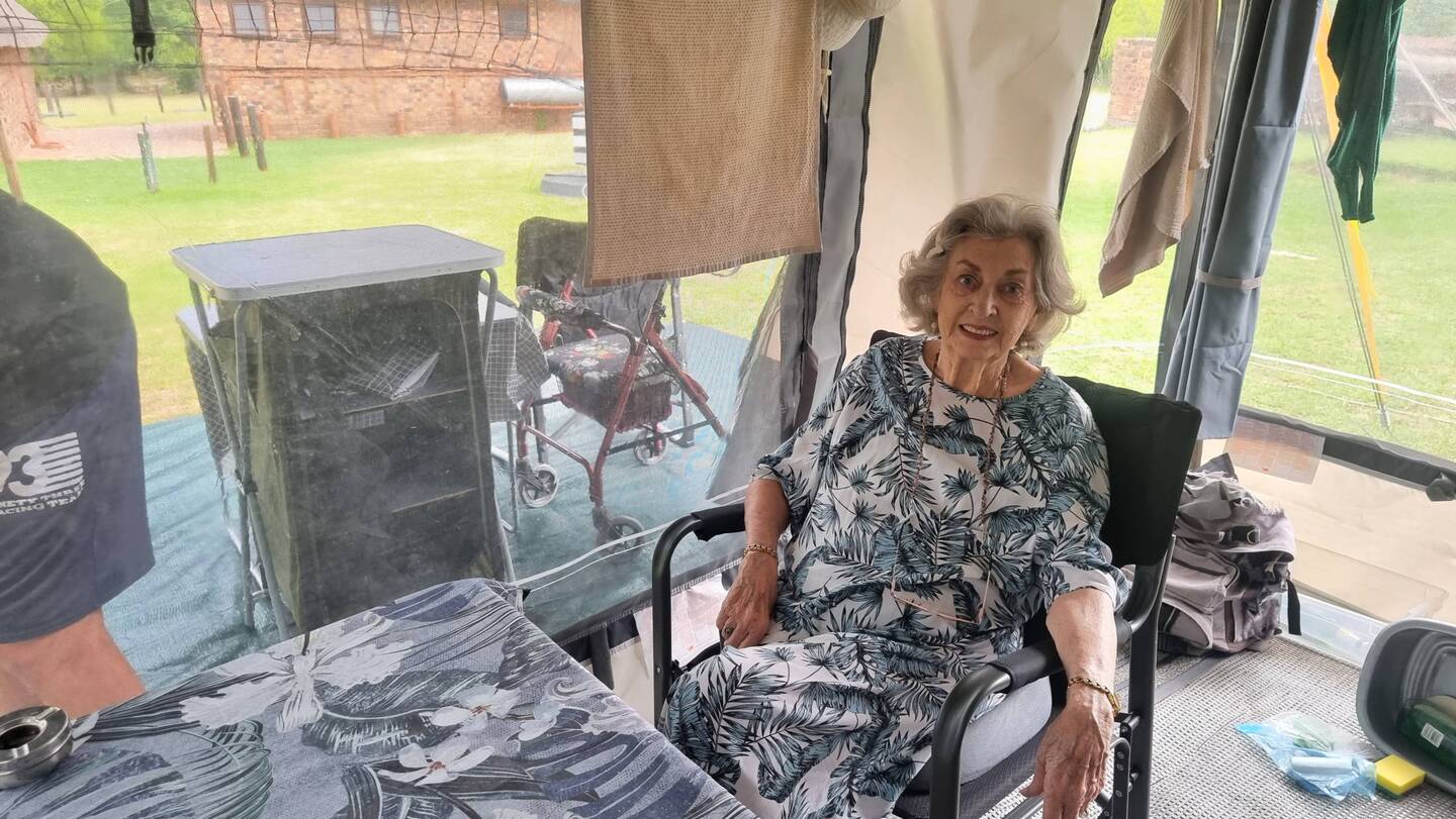 Fetched ouma for a visit!