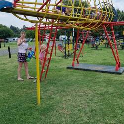 Mom (Carissa) with nerves of Steele!!