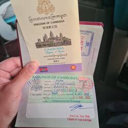 Meine Einreise war erfolgreich mit Visum