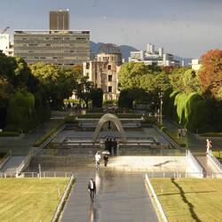 Peace Park from museum