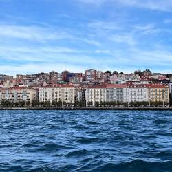 Santander from the sea