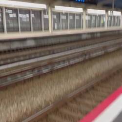 This one just screamed through the station