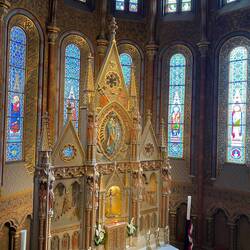 The altar from the balcony