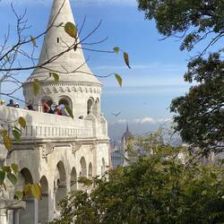 Can you see the dome of the Parliament?