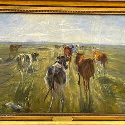 Long Shadows. Cattle on the Island of Saltholm (1890)