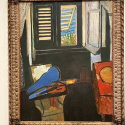 Interior with a Violin by Matisse (1918)