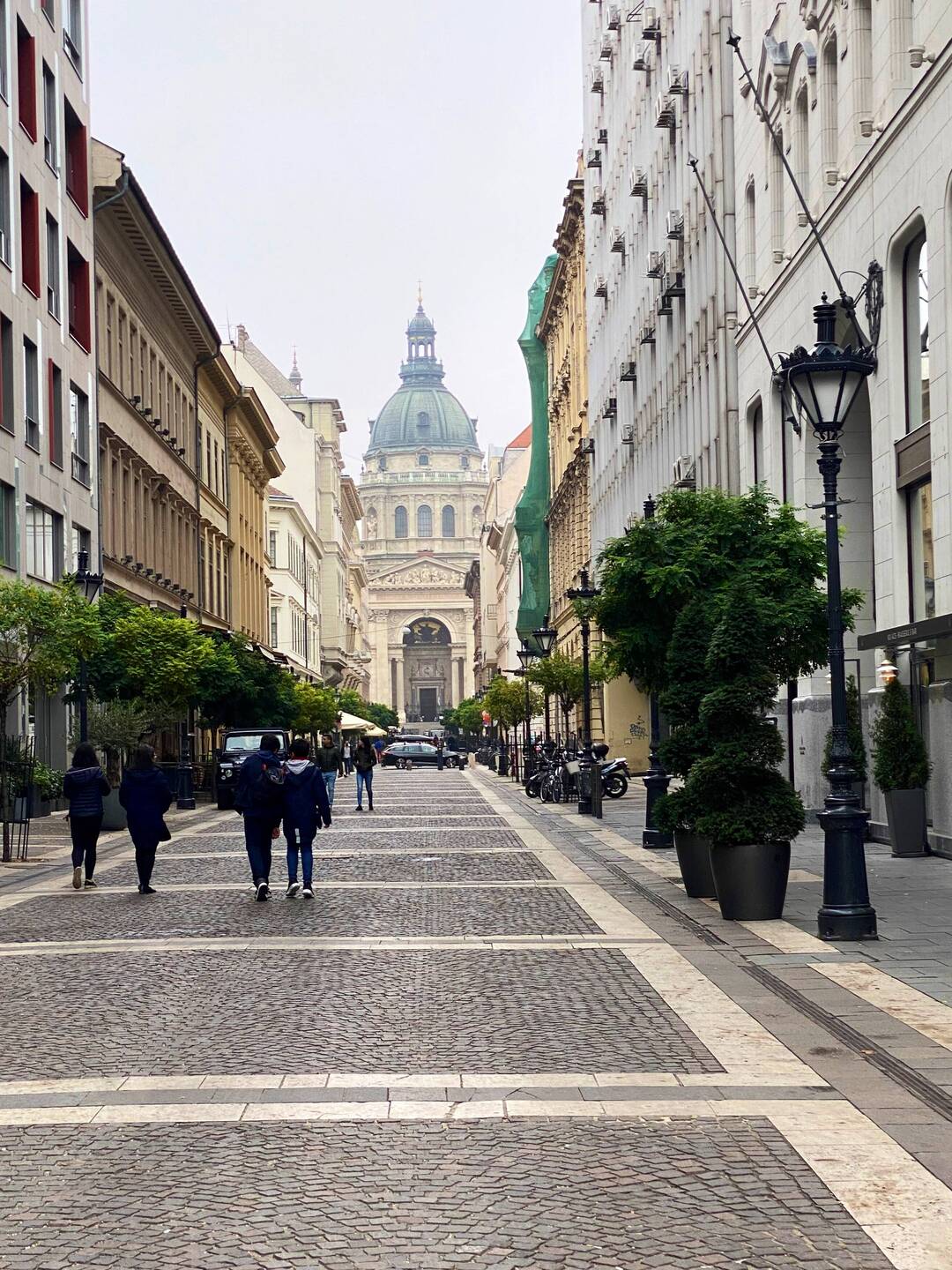 The church at the end of the street