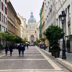 The church at the end of the street