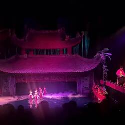 Wasserpuppen-Museum Hanoi.. Ich glaube, ich war die jüngste dort 😅