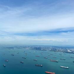 Singapore from the air