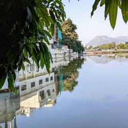 Blick auf den See "Rang Sagar"