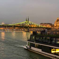 The "green" bridge - Liberty Bridge