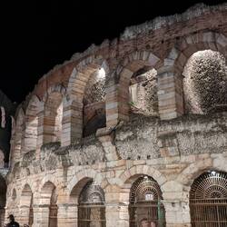 The Arena at night
