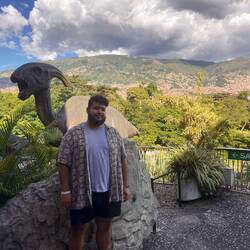 Simon og en videnskabelig ukorrekt dinosaur (Simon var skuffet)