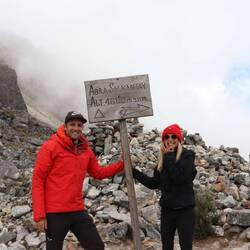 We made it! Salkantay Pass auf 4.600